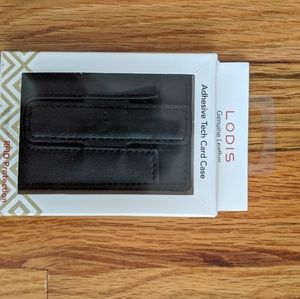 Lodis adhesive tech card case.